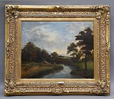 Peinture du XIXème sièce