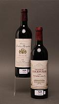 Lot de vins divers : deux bouteilles