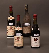 Lot de vins divers : quatre bouteilles
