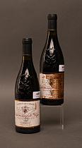 Châteauneuf-du-Pape 2006  -  Mise d’origine  -  Deux bouteilles de vin