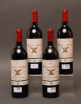 Château Anthonic 2000  -  Mise château  -  Quatre bouteilles de vin