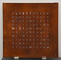 Biegert & Funk / Qlocktwo Classic Coreten
