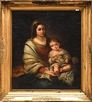 Peinture fin XVIIIème siècle