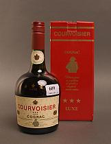 Courvoisier  -  Une bouteille  -  Boîte en carton d’origine