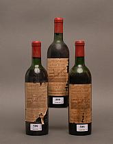 Château Clinet 1970  -  Mise château  -  Trois bouteilles de vin