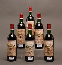 Château Livran 1982  -  Mise château  -  Six bouteilles de vin