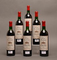 Château Vieux Taillefer 1986  -  Mise château  -  Six bouteilles de vin