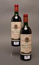 Château Larcis Ducasse 1990  -  Mise château  -  Deux bouteilles de vin